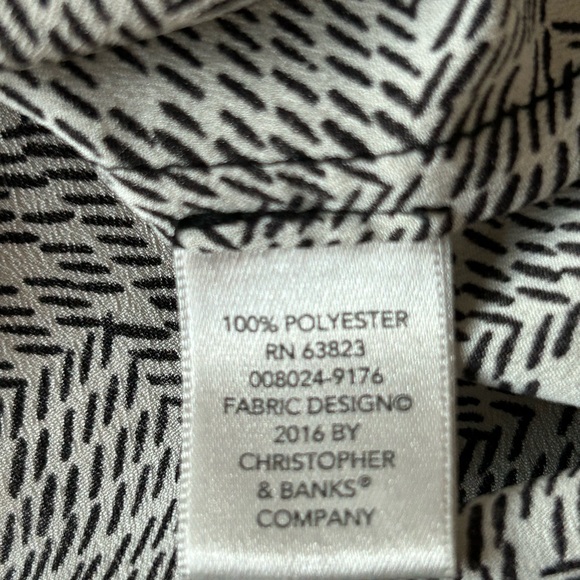 EUC CJ Banks Blouse (size 1X) - Picture 5 of 6